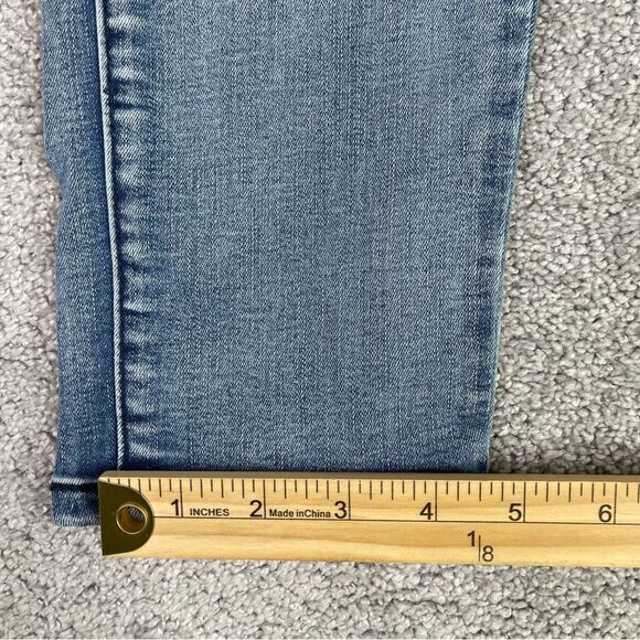 KanCan Jeans Women's 28 Blue Skinny Mid-Rise Light Wash Denim Stretch - Picture 11 of 12